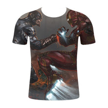 Load image into Gallery viewer, Captain America 3-D T-Shirt