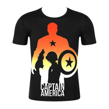 Load image into Gallery viewer, Captain America 3-D T-Shirt
