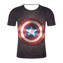 Load image into Gallery viewer, Captain Ameria 3-D T-Shirt