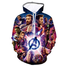 Load image into Gallery viewer, Avengers Endgame 3-D Hoodie