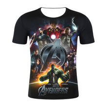 Load image into Gallery viewer, Avengers 3-D T-Shirt