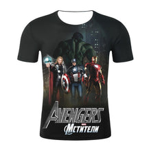 Load image into Gallery viewer, Avengers 3-D T-Shirt