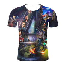 Load image into Gallery viewer, Avengers Infinity War 3-D T-Shirt