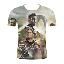 Load image into Gallery viewer, Avengers Infinity War 3-D T-Shirt