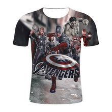 Load image into Gallery viewer, Avengers 3-D T-Shirt