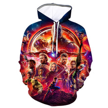 Load image into Gallery viewer, Avengers Endgame 3-D Hoodie