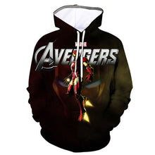 Load image into Gallery viewer, Avengers Endgame 3-D Hoodie
