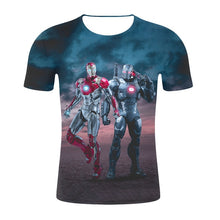 Load image into Gallery viewer, Iron Man 3-D T-Shirt