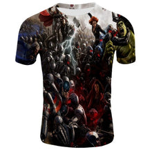 Load image into Gallery viewer, Avengers 3-D T-Shirt