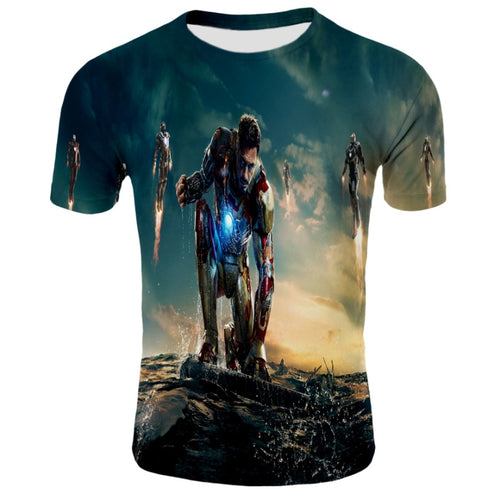 Iron Man 3-D T-Shirt