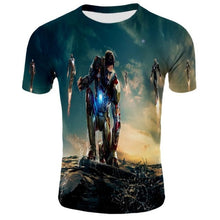 Load image into Gallery viewer, Iron Man 3-D T-Shirt
