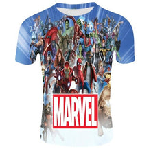 Load image into Gallery viewer, Captain Marvel 3-D T-Shirt