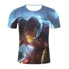 Load image into Gallery viewer, Iron Man 3-D T-Shirt