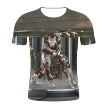 Load image into Gallery viewer, Iron Man 3-D T-Shirt