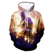 Load image into Gallery viewer, Avengers Infinity War 3-D Hoodie