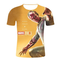 Load image into Gallery viewer, Captain America 3-D T-Shirt