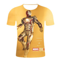 Load image into Gallery viewer, Captain America 3-D T-Shirt